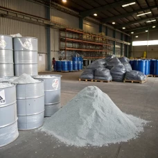 Пудра алюминиевая серебрянка ГОСТ 5494. Алюминий ПАП1. Размер