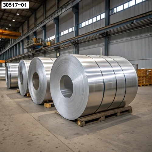 Рулон алюминиевый ГОСТ 13726-97. Алюминий А5. Размер 0,3x1300