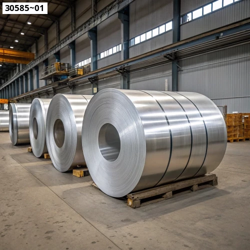 Рулон алюминиевый ГОСТ 13726-97. Алюминий А6. Размер 3,5x1500