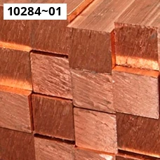 Квадрат медный ГОСТ 1535-2006. Медь М0. Размер 260
