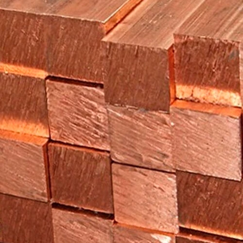 Квадрат медный ГОСТ 1535-2006. Медь М00. Размер 140