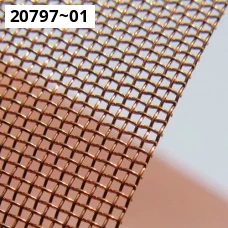 Медная сетка ГОСТ 6613-86. Медь М1. Размер 0,7x0,1