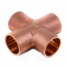 Медные крестовины под пайку ГОСТ 32598-2013. Медь Cu-DHP. Размер 15 Медные крестовины под пайку ГОСТ 32598-2013. Медь Cu-DHP. Размер 15