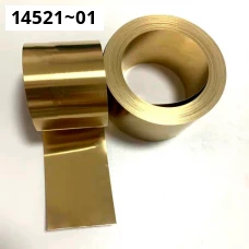 Лента латунная 2208-91. Латунь л63. Размер 0,28